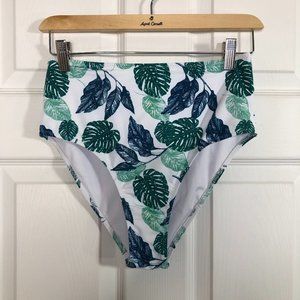 Cupshe Lingering Charm High Waist Bikini Bottom S